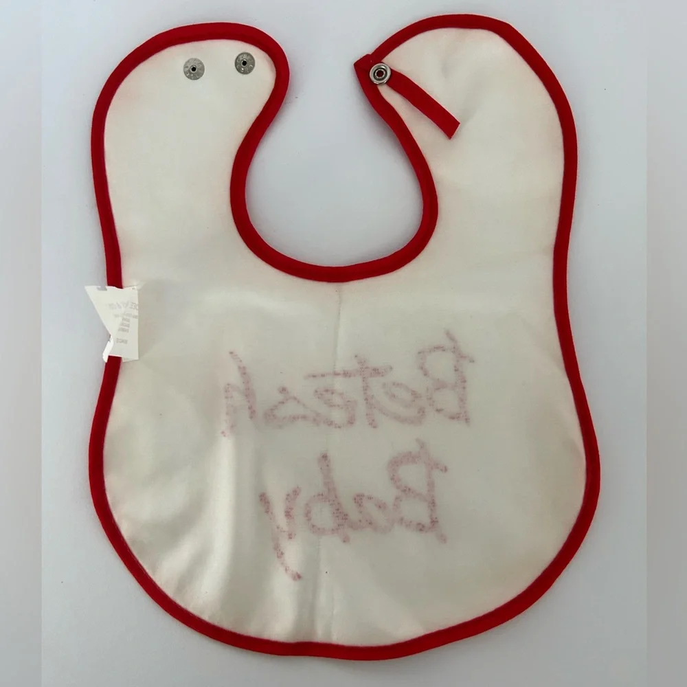 🦋 5/$25 - Dee Givens & Co. Betesh Baby Vintage Bib